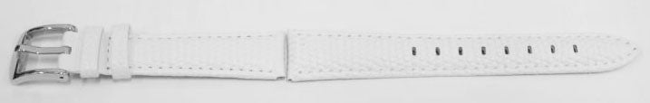 Rainbow white lizard" design Lederarmband - weiß"