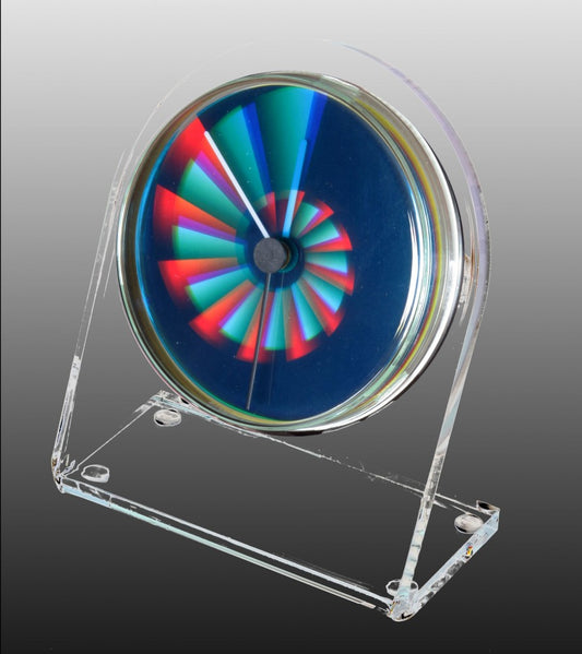 Petriplex snail, Acryl Tisch- und Regal Uhr (Buffetuhr)