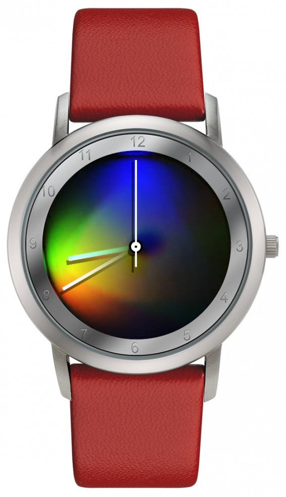 Avantgardia light  - Unisex Künstler Armbanduhr mit Edelstahlgehäuse 5 bar wasserdicht