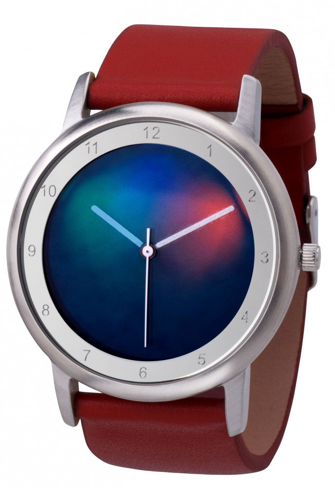 Avantgardia light  - Unisex Künstler Armbanduhr mit Edelstahlgehäuse 5 bar wasserdicht