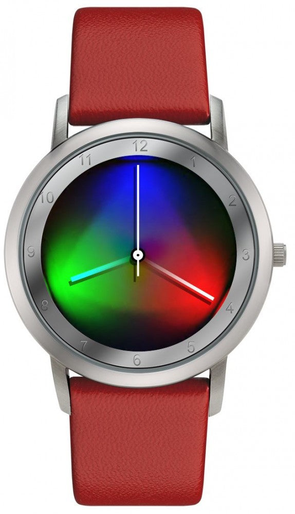 Avantgardia light  - Unisex Künstler Armbanduhr mit Edelstahlgehäuse 5 bar wasserdicht