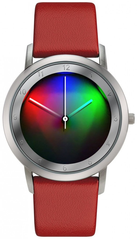 Avantgardia light  - Unisex Künstler Armbanduhr mit Edelstahlgehäuse 5 bar wasserdicht