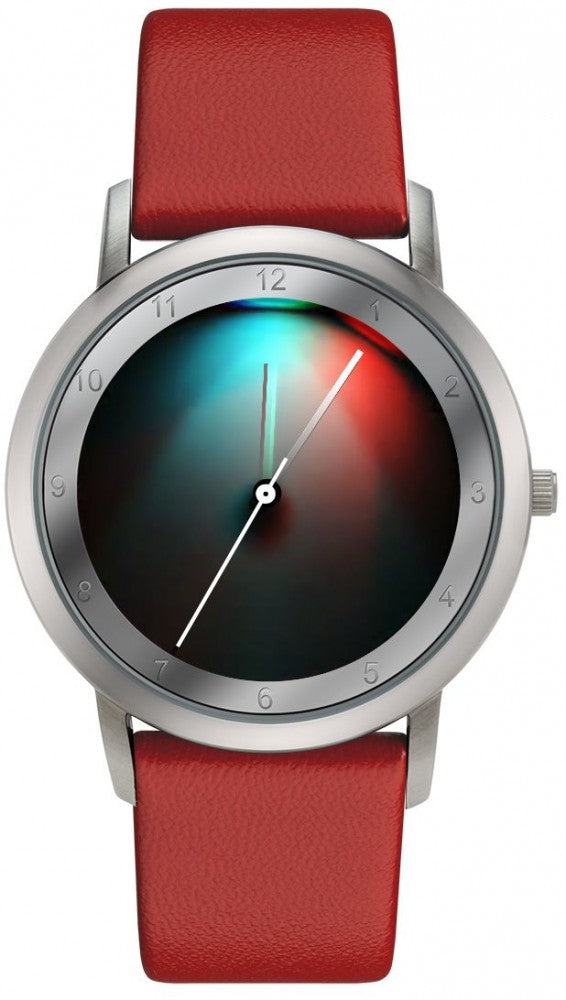 Avantgardia light  - Unisex Künstler Armbanduhr mit Edelstahlgehäuse 5 bar wasserdicht