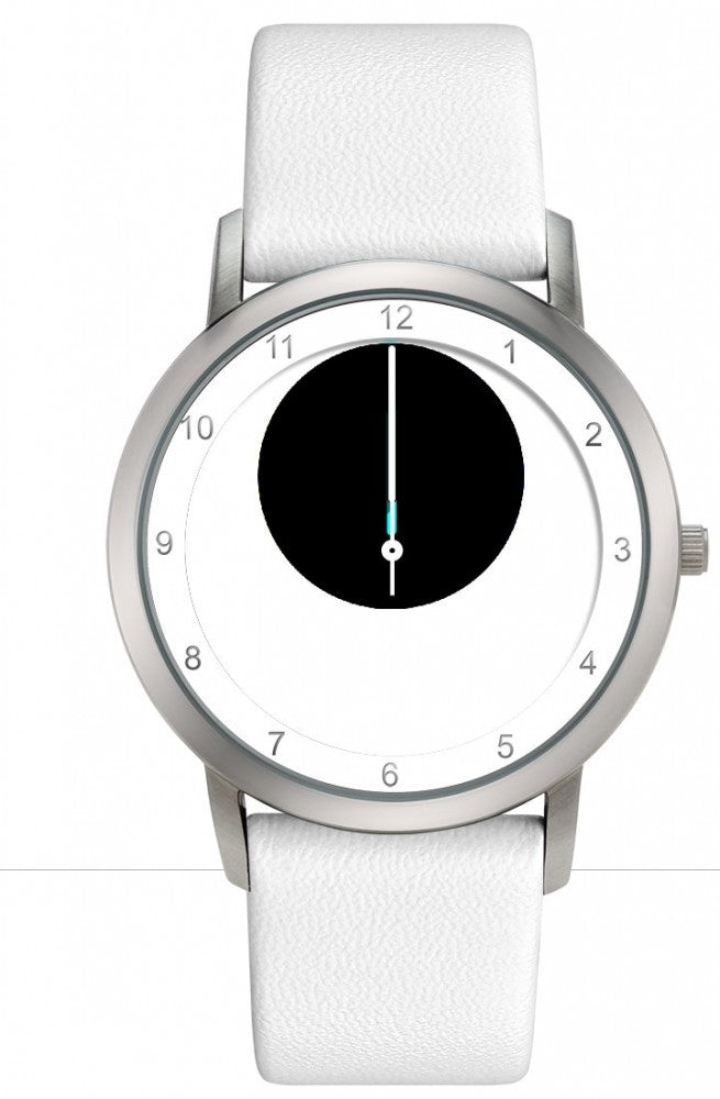 Avantgardia CMYK  - Unisex Künstler Armbanduhr mit Edelstahlgehäuse 5 bar wasserdicht