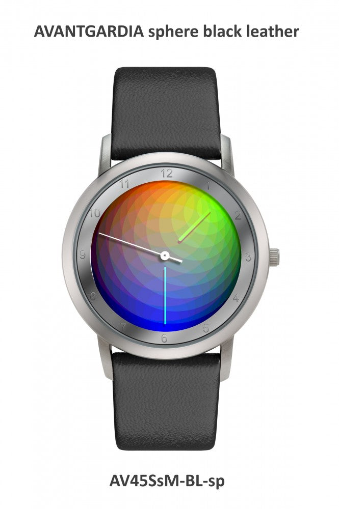 Avantgardia sphere   - Unisex Künstler Armbanduhr mit Edelstahlgehäuse 5 bar wasserdicht