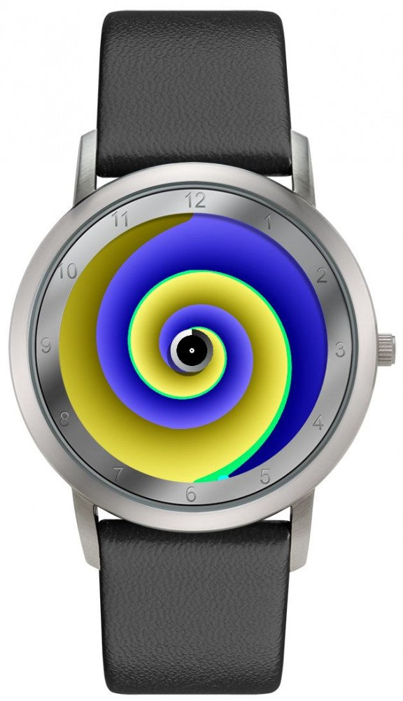 Avantgardia vertigo  - Unisex Künstler Armbanduhr mit Edelstahlgehäuse 5 bar wasserdicht
