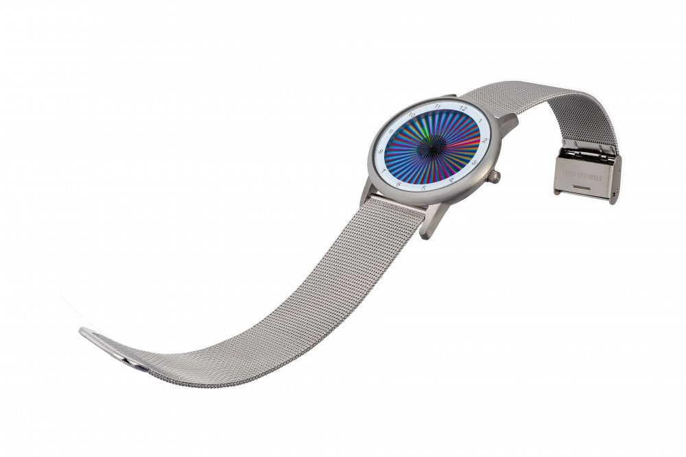 Avantgardia sheer  - Unisex Künstler Armbanduhr mit Edelstahlgehäuse 5 bar wasserdicht