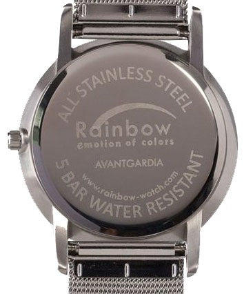 Avantgardia sheer  - Unisex Künstler Armbanduhr mit Edelstahlgehäuse 5 bar wasserdicht
