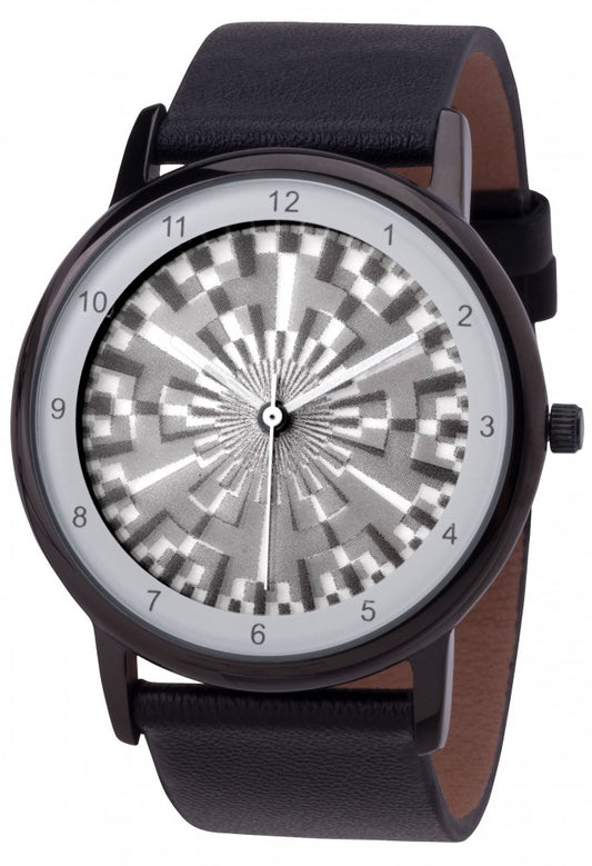 Avantgardia lenko  - Unisex Künstler Armbanduhr mit Edelstahlgehäuse 5 bar wasserdicht