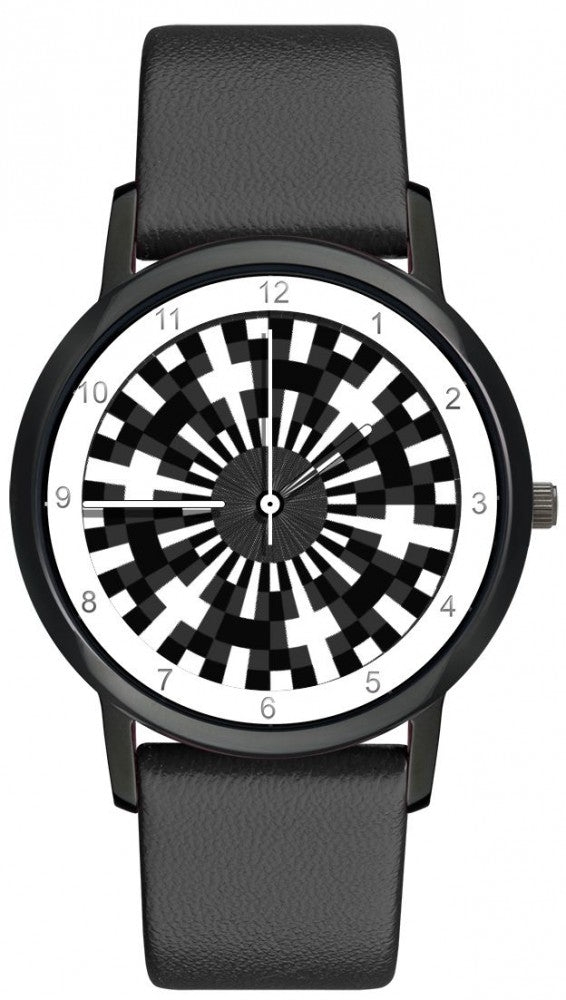 Avantgardia lenko  - Unisex Künstler Armbanduhr mit Edelstahlgehäuse 5 bar wasserdicht