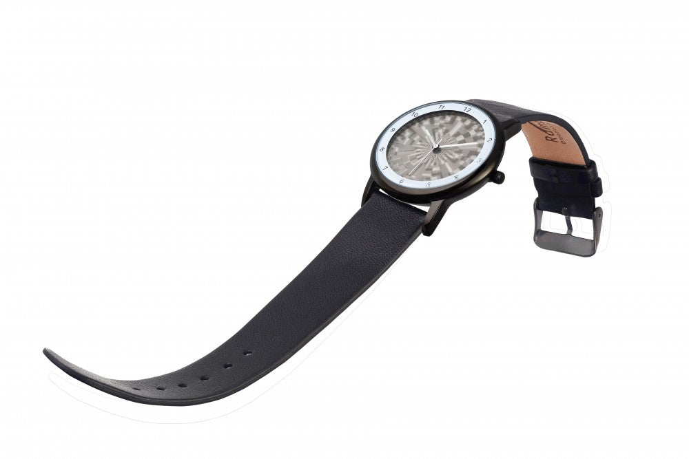 Avantgardia lenko  - Unisex Künstler Armbanduhr mit Edelstahlgehäuse 5 bar wasserdicht