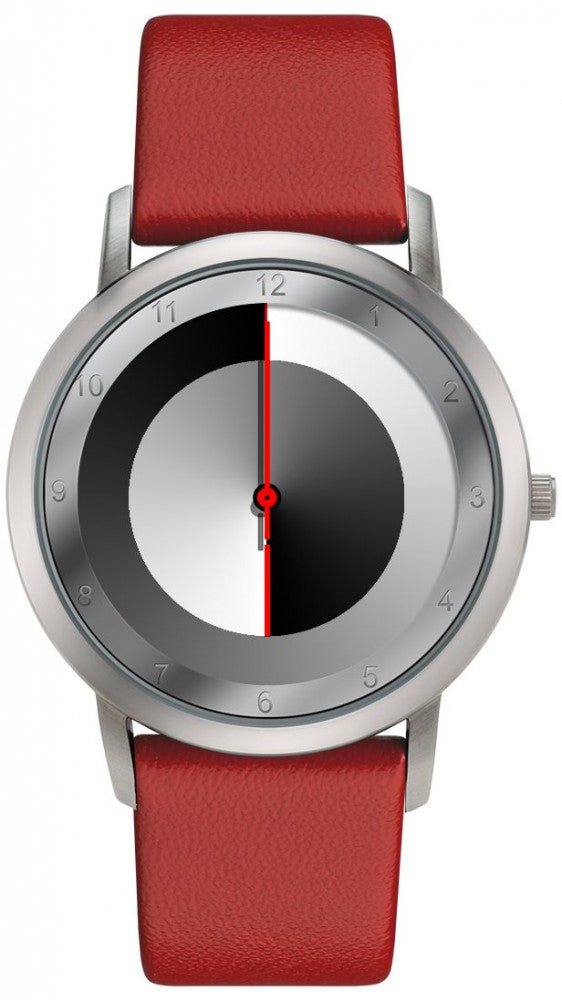 Avantgardia black  - Unisex Künstler Armbanduhr mit Edelstahlgehäuse 5 bar wasserdicht