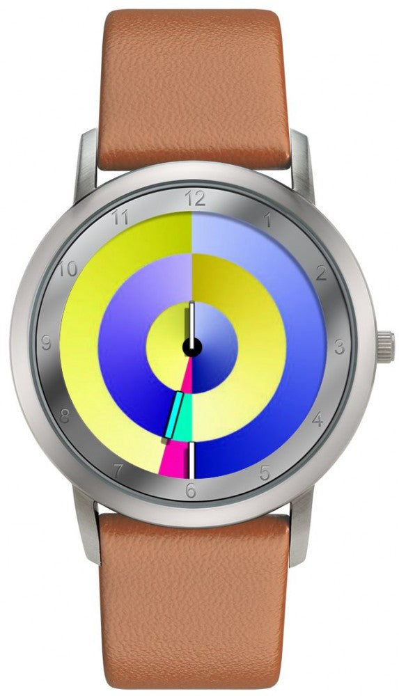 Avantgardia hurry  - Unisex Künstler Armbanduhr mit Edelstahlgehäuse 5 bar wasserdicht
