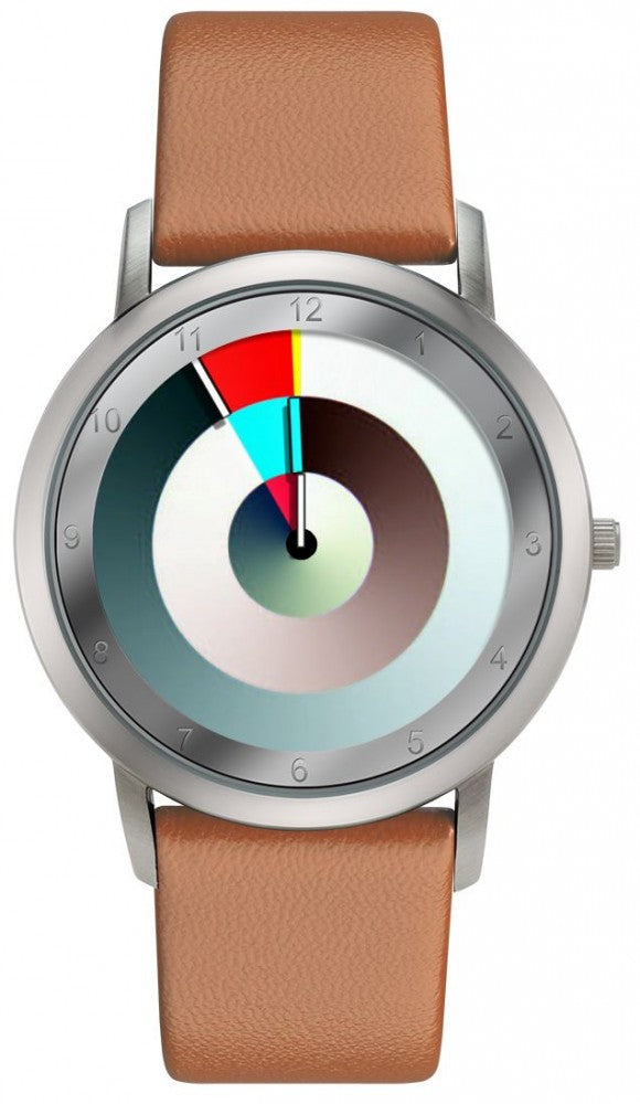 Avantgardia hurry  - Unisex Künstler Armbanduhr mit Edelstahlgehäuse 5 bar wasserdicht