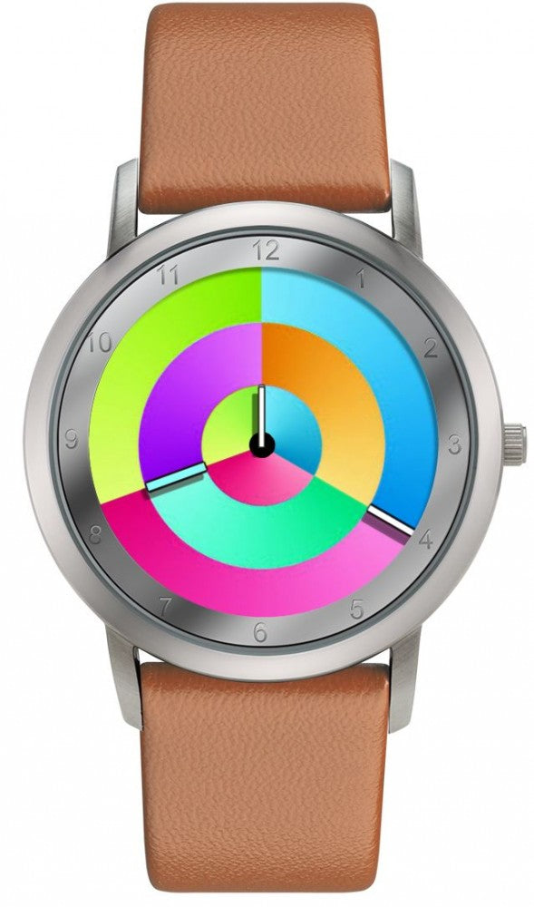 Avantgardia hurry  - Unisex Künstler Armbanduhr mit Edelstahlgehäuse 5 bar wasserdicht