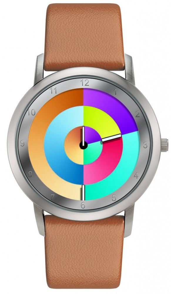 Avantgardia hurry  - Unisex Künstler Armbanduhr mit Edelstahlgehäuse 5 bar wasserdicht