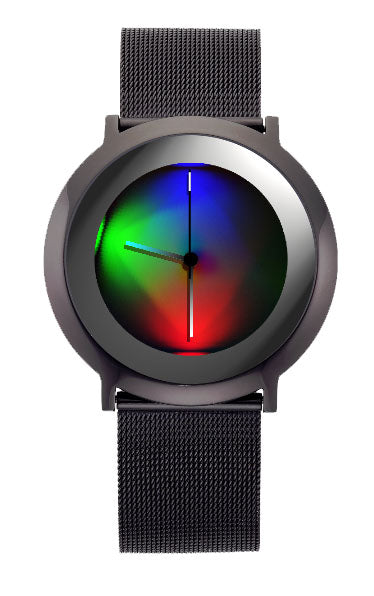 Serie ONE light Titan Milanese, COLOUR INSPIRATION, UNISEX Armbanduhr, Edelstahl