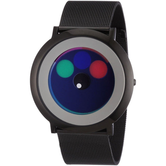 Serie ONE dot Titan Milanese, COLOUR INSPIRATION, UNISEX Armbanduhr, Edelstahl