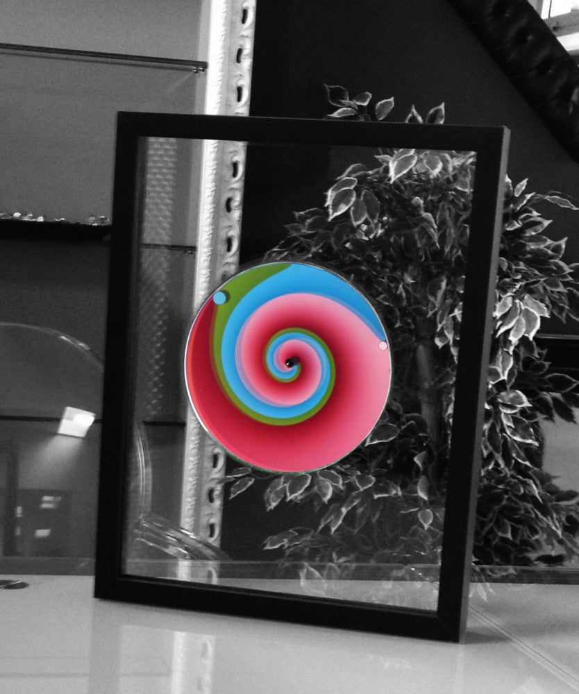 Wanduhr spirit" - Design vertigo"