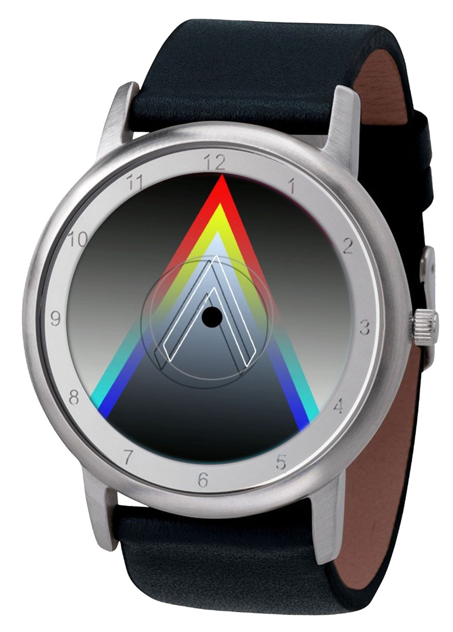 Avantgardia Vee   - Unisex Künstler Armbanduhr mit Edelstahlgehäuse 5 bar wasserdicht