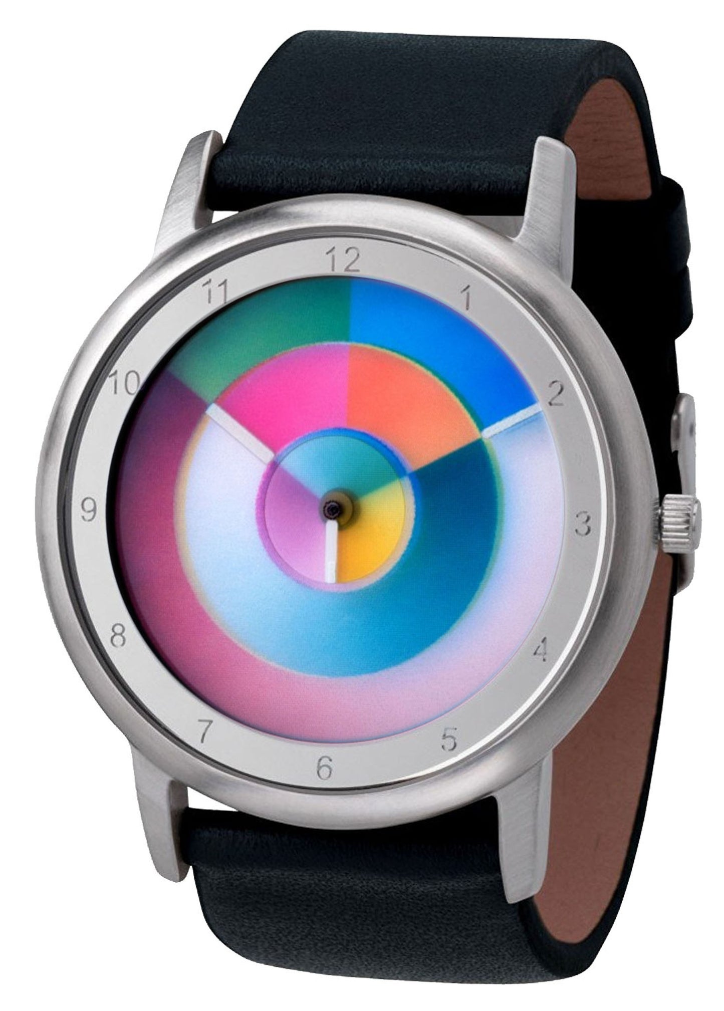 Avantgardia hurry  - Unisex Künstler Armbanduhr mit Edelstahlgehäuse 5 bar wasserdicht