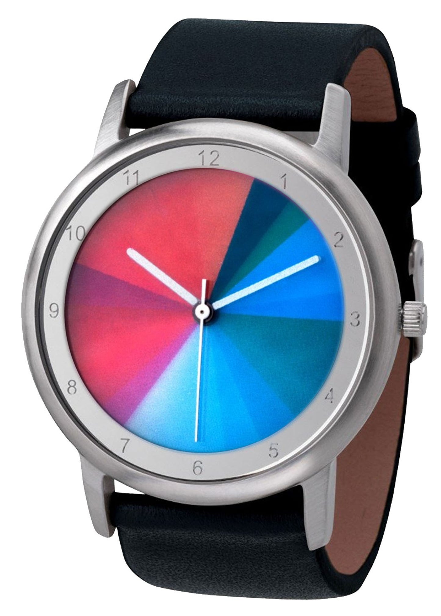 Avantgardia segments  - Unisex Künstler Armbanduhr mit Edelstahlgehäuse 5 bar wasserdicht