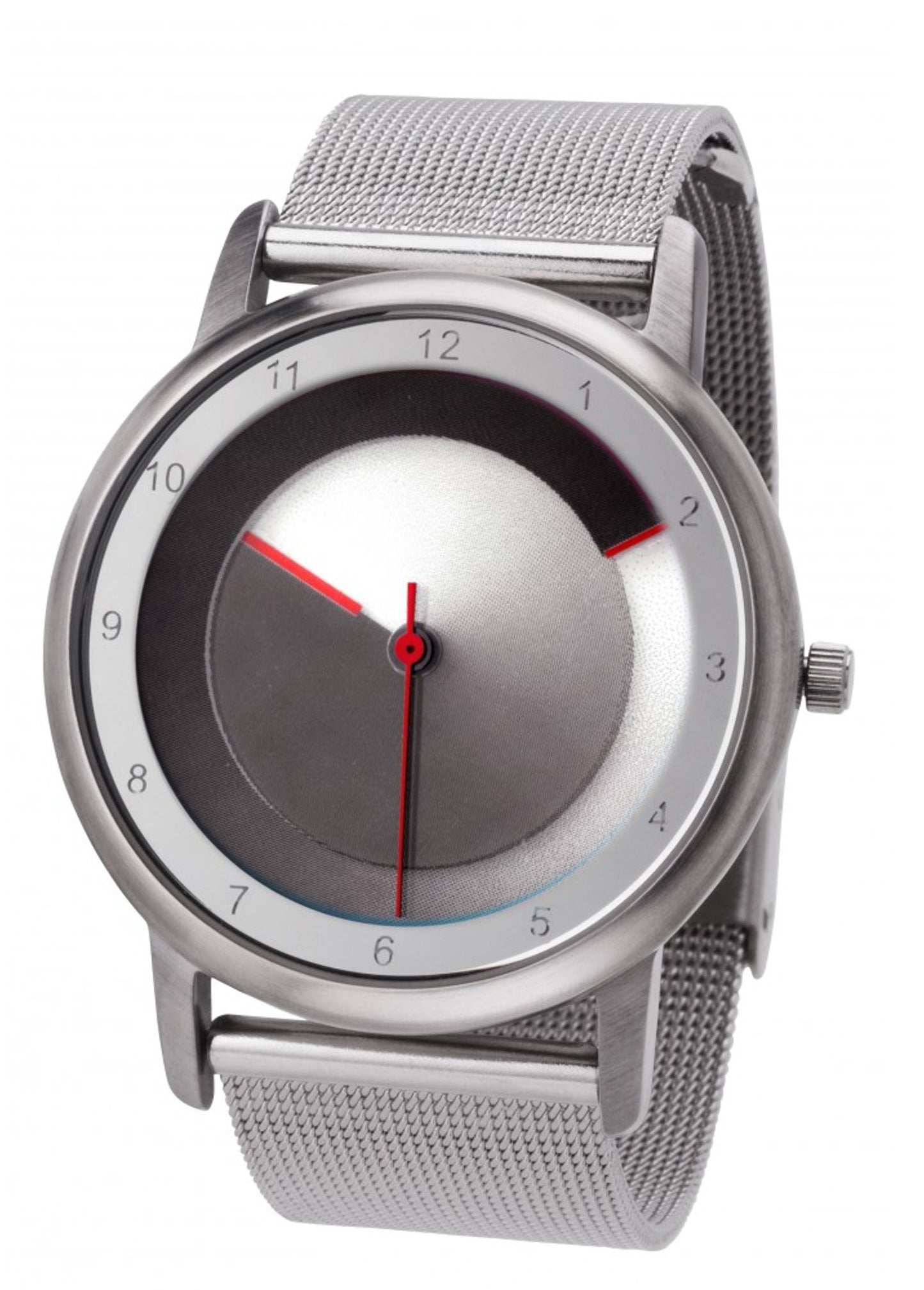 Avantgardia black  - Unisex Künstler Armbanduhr mit Edelstahlgehäuse 5 bar wasserdicht