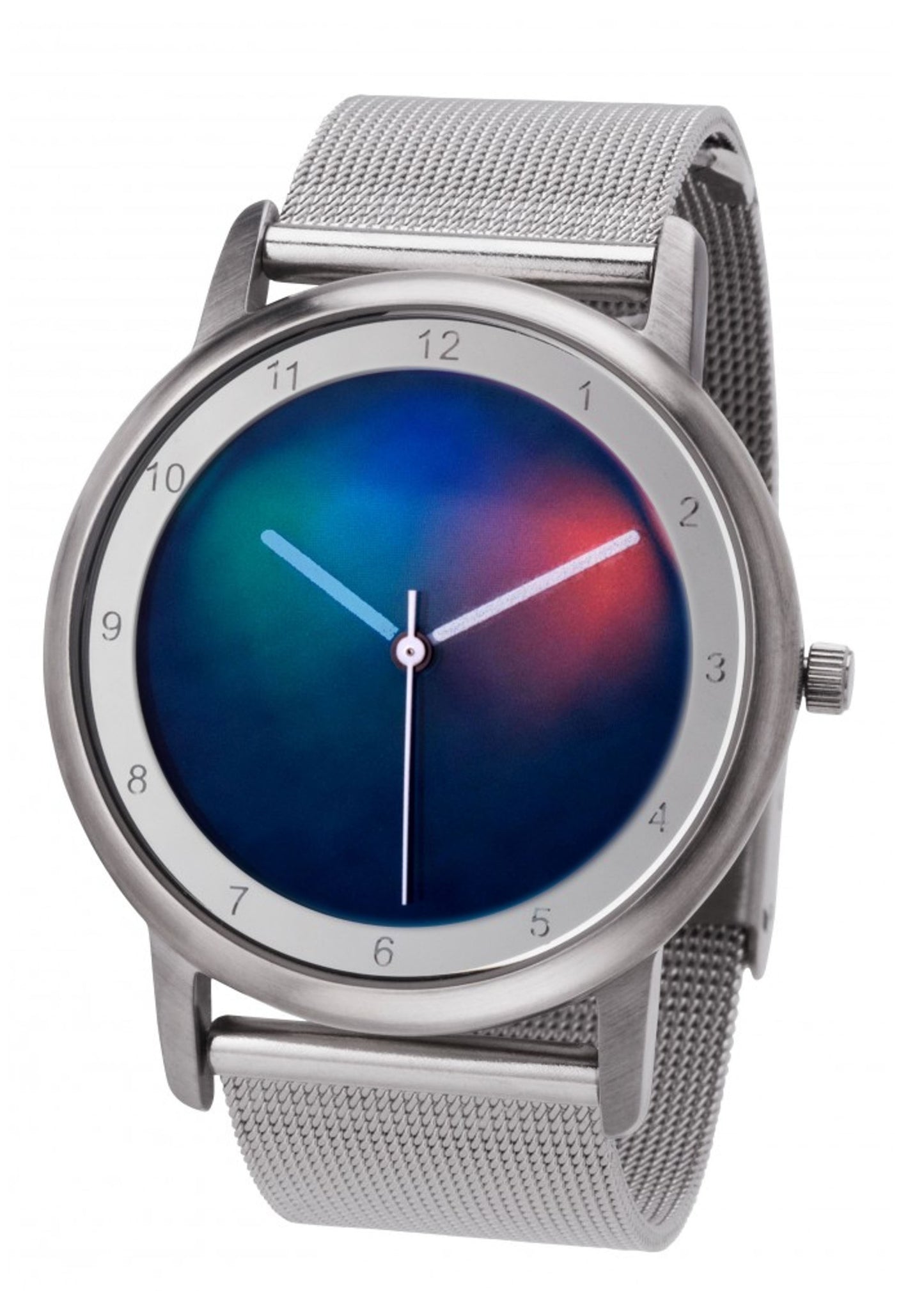 Avantgardia light  - Unisex Künstler Armbanduhr mit Edelstahlgehäuse 5 bar wasserdicht