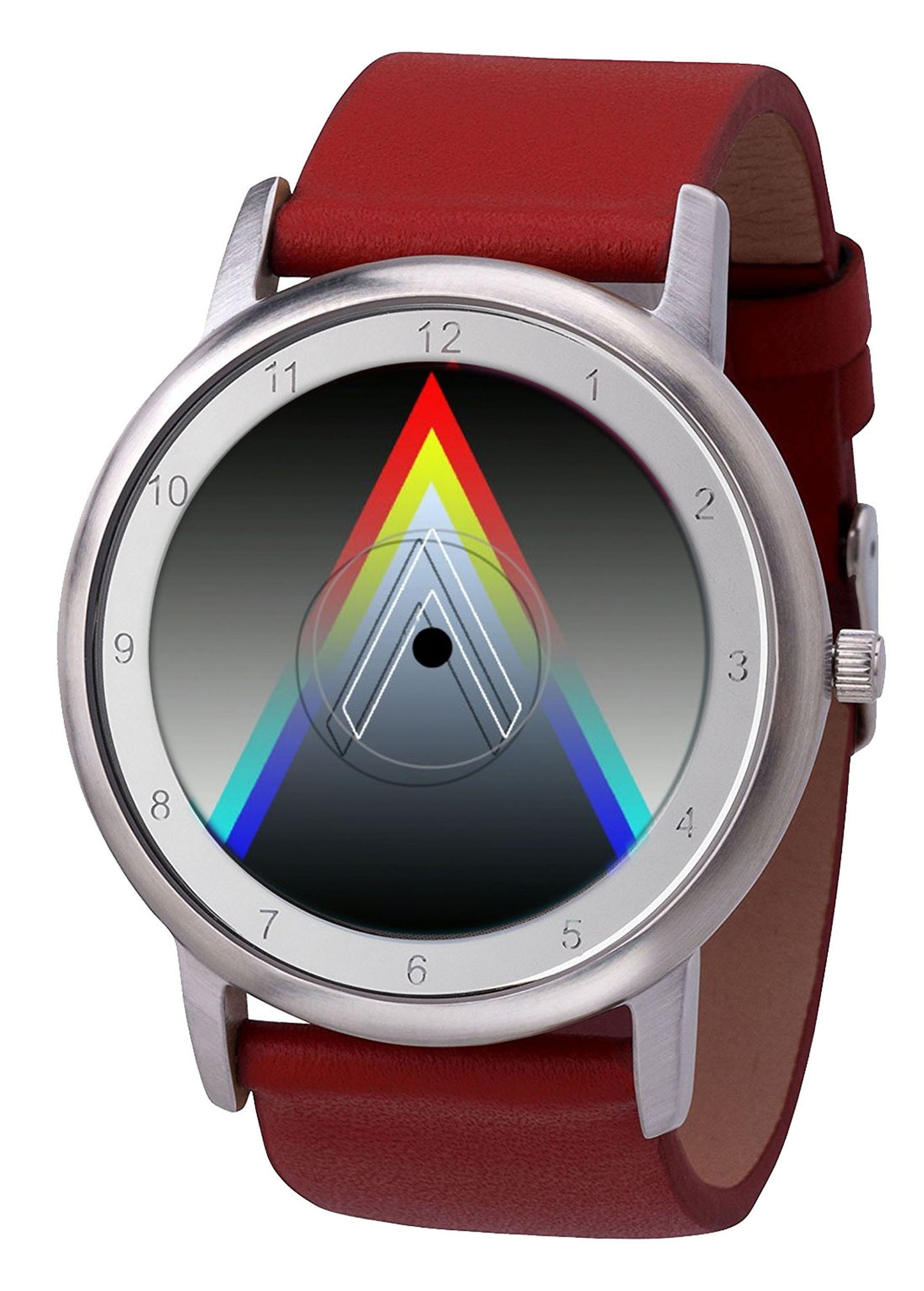 Avantgardia Vee   - Unisex Künstler Armbanduhr mit Edelstahlgehäuse 5 bar wasserdicht