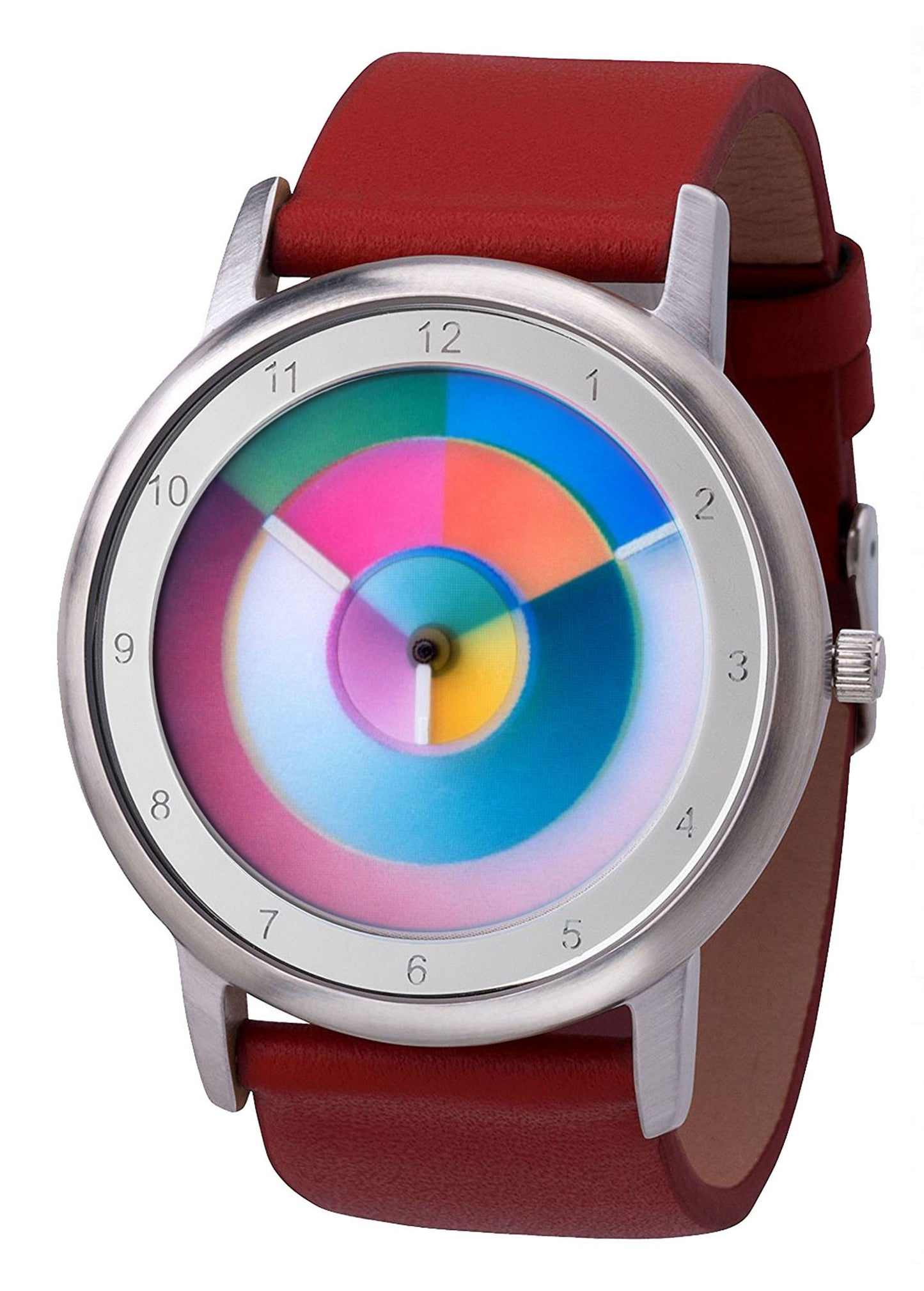 Avantgardia hurry  - Unisex Künstler Armbanduhr mit Edelstahlgehäuse 5 bar wasserdicht