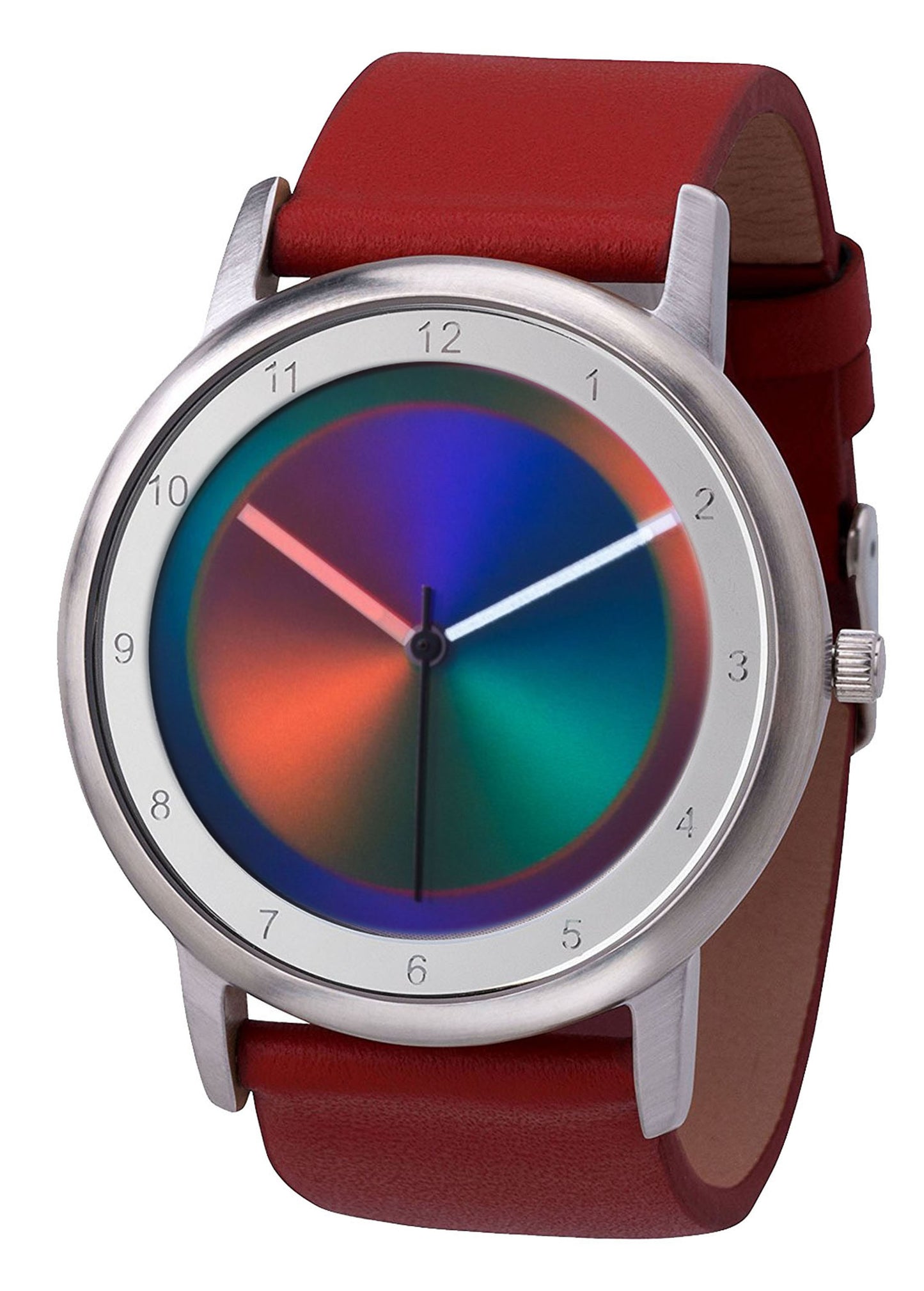 Avantgardia life  - Unisex Künstler Armbanduhr mit Edelstahlgehäuse 5 bar wasserdicht