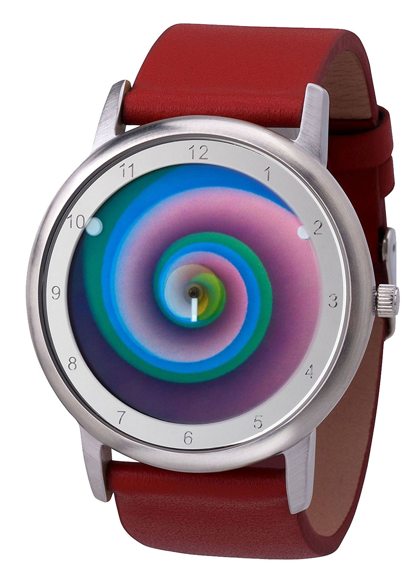 Avantgardia vertigo  - Unisex Künstler Armbanduhr mit Edelstahlgehäuse 5 bar wasserdicht
