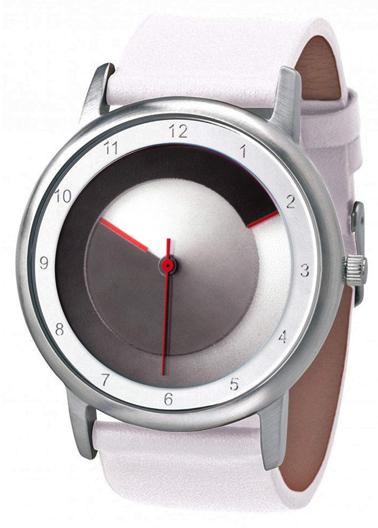Avantgardia black  - Unisex Künstler Armbanduhr mit Edelstahlgehäuse 5 bar wasserdicht