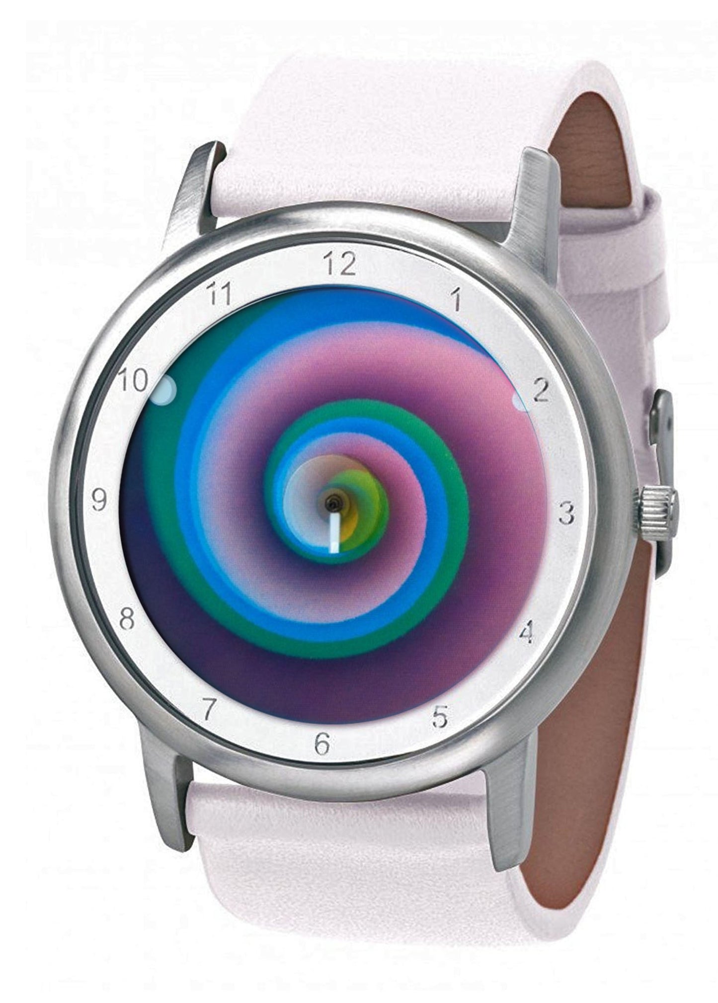 Avantgardia vertigo  - Unisex Künstler Armbanduhr mit Edelstahlgehäuse 5 bar wasserdicht