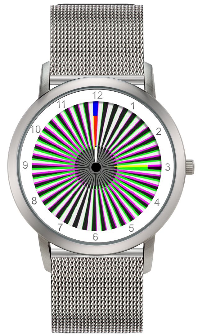 Avantgardia sheer  - Unisex Künstler Armbanduhr mit Edelstahlgehäuse 5 bar wasserdicht