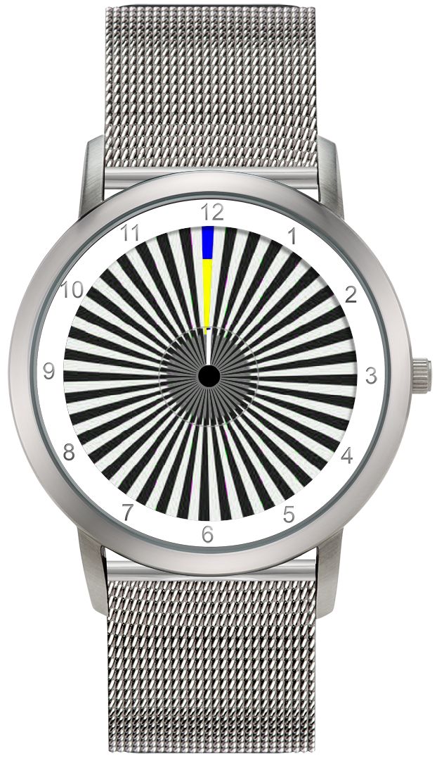 Avantgardia sheer  - Unisex Künstler Armbanduhr mit Edelstahlgehäuse 5 bar wasserdicht