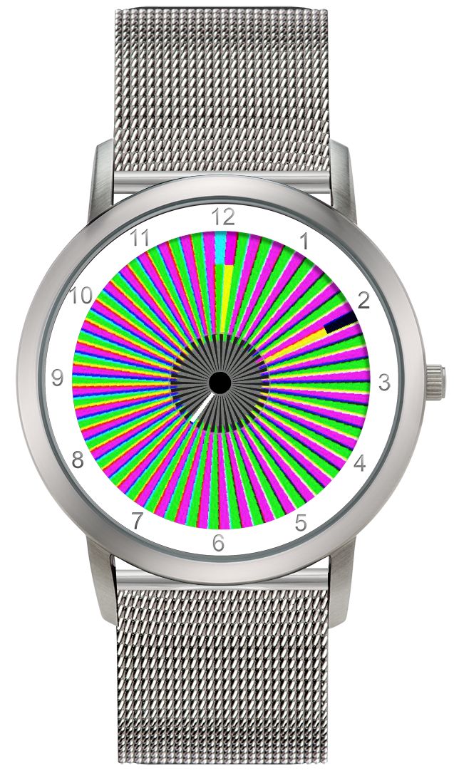 Avantgardia sheer  - Unisex Künstler Armbanduhr mit Edelstahlgehäuse 5 bar wasserdicht