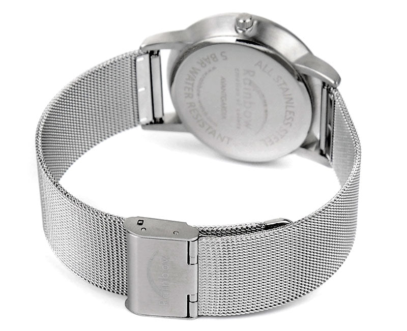 Avantgardia sheer  - Unisex Künstler Armbanduhr mit Edelstahlgehäuse 5 bar wasserdicht