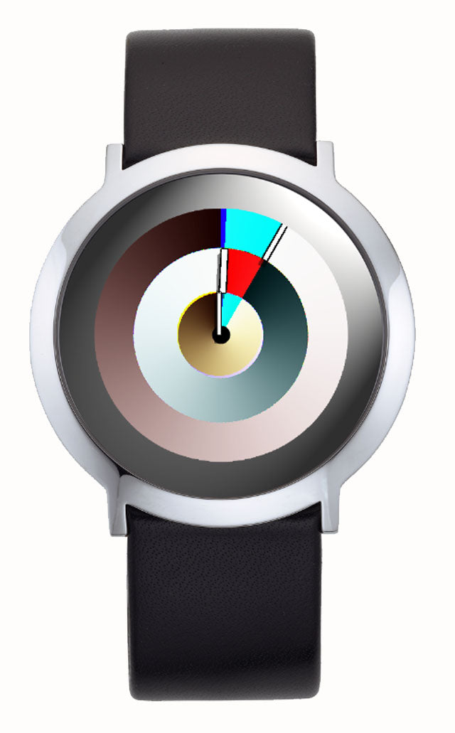 Serie ONE hurry, COLOUR INSPIRATION, UNISEX Armbanduhr, Edelstahl poliert
