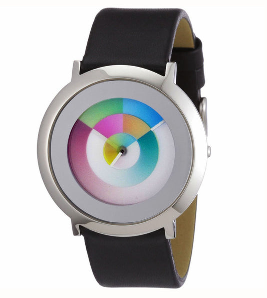 Serie ONE hurry, COLOUR INSPIRATION, UNISEX Armbanduhr, Edelstahl poliert