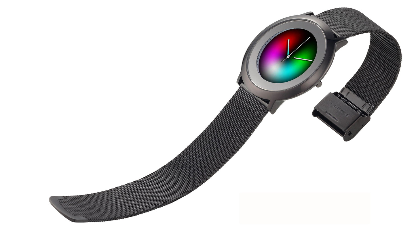 Serie ONE light Titan Milanese, COLOUR INSPIRATION, UNISEX Armbanduhr, Edelstahl