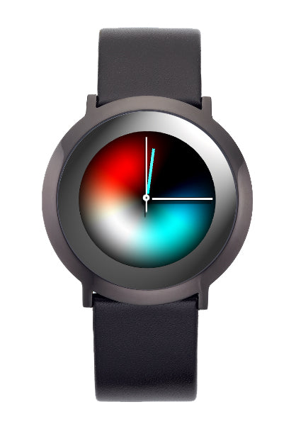 Serie ONE rules black polish Milanese, COLOUR INSPIRATION, UNISEX Armbanduhr, Edelstahl schwarz IP