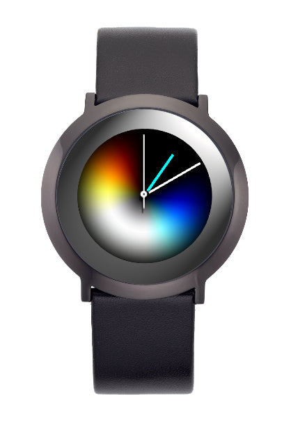 Serie ONE rules black polish Milanese, COLOUR INSPIRATION, UNISEX Armbanduhr, Edelstahl schwarz IP