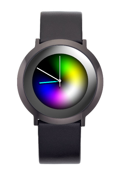 Serie ONE rules black polish Milanese, COLOUR INSPIRATION, UNISEX Armbanduhr, Edelstahl schwarz IP