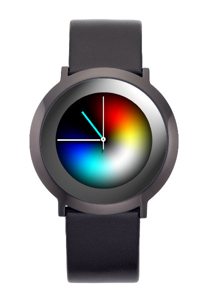 Serie ONE rules black polish Milanese, COLOUR INSPIRATION, UNISEX Armbanduhr, Edelstahl schwarz IP