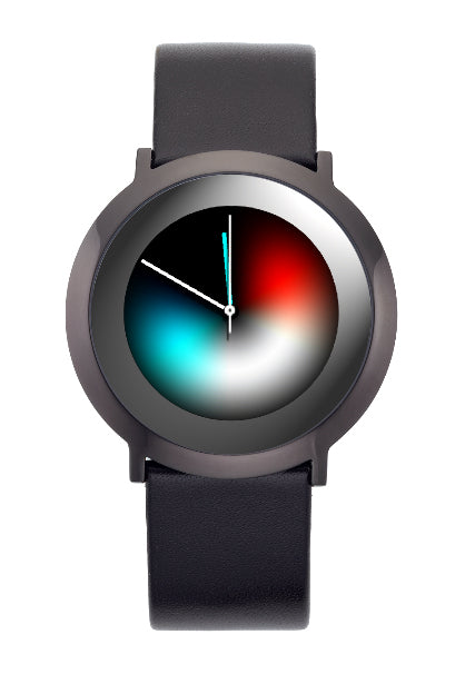 Serie ONE rules black polish Milanese, COLOUR INSPIRATION, UNISEX Armbanduhr, Edelstahl schwarz IP