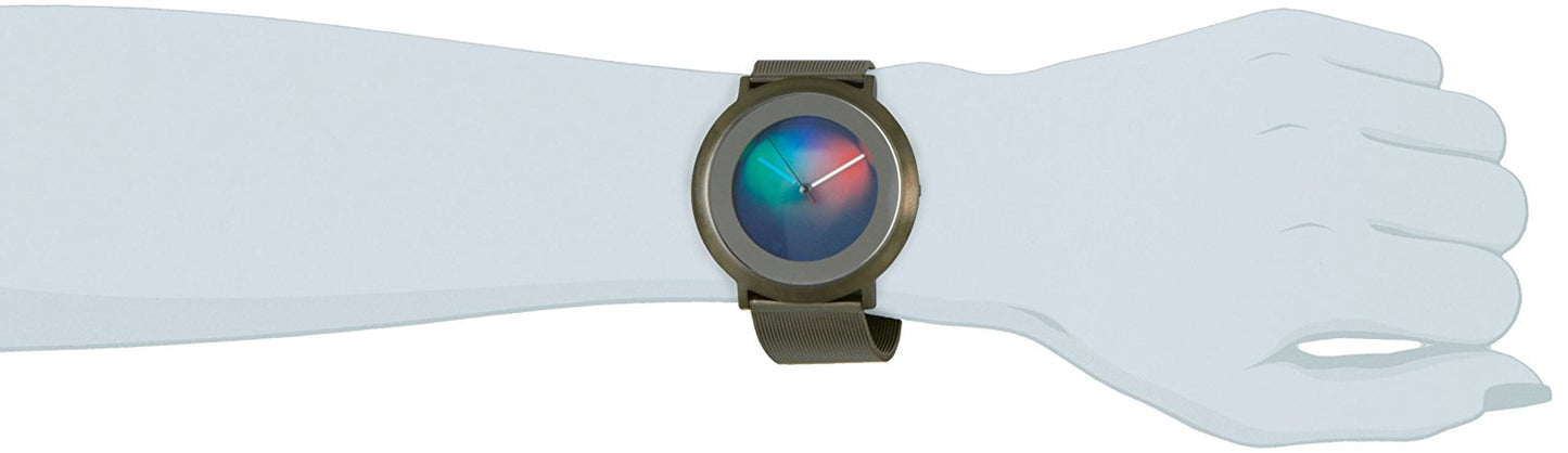 Serie ONE light Titan Milanese, COLOUR INSPIRATION, UNISEX Armbanduhr, Edelstahl