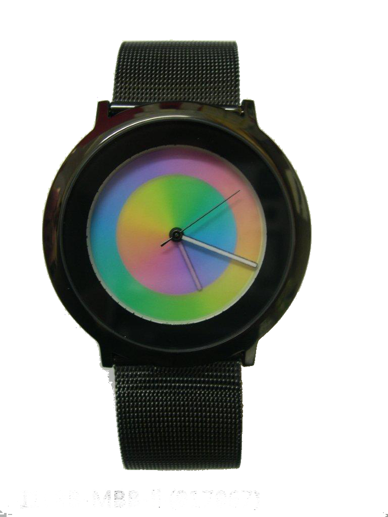 Serie ONE life black IP  Milanese, COLOUR INSPIRATION, UNISEX Armbanduhr, Edelstahl