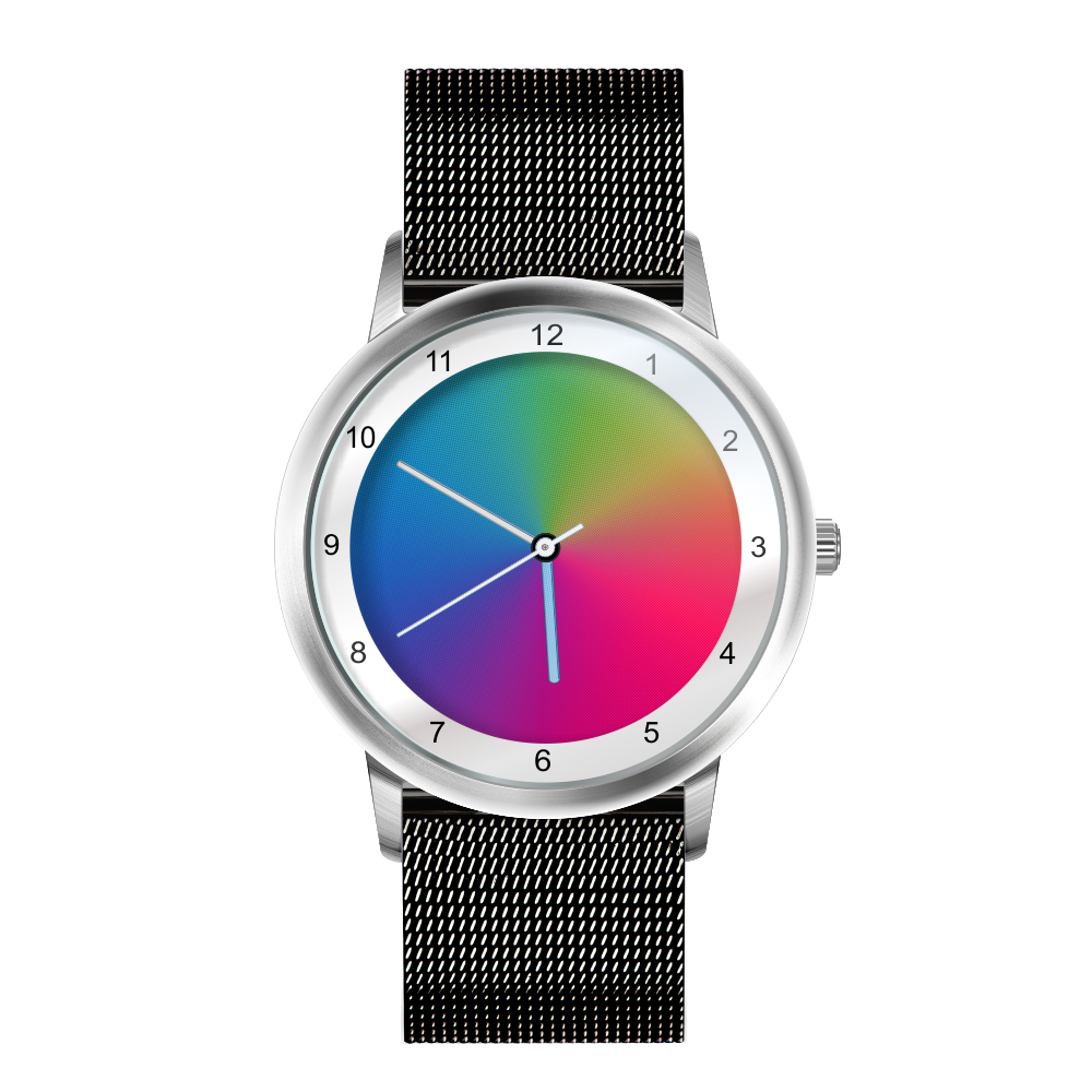 Rainbow Watch - Avantgardia gamma - Unisex Künstler Armbanduhr