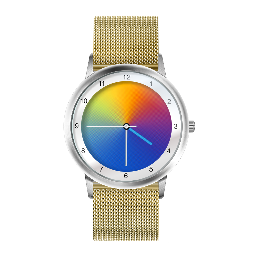 Rainbow Watch - Avantgardia gamma - Unisex Künstler Armbanduhr